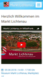 Mobile Screenshot of markt-lichtenau.de